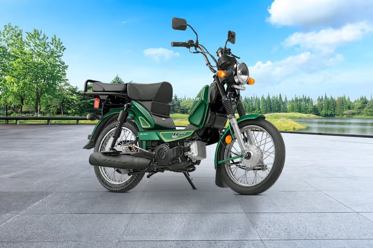 TVS XL100 শহুরে জীবনের আদর্শ মোপেড
