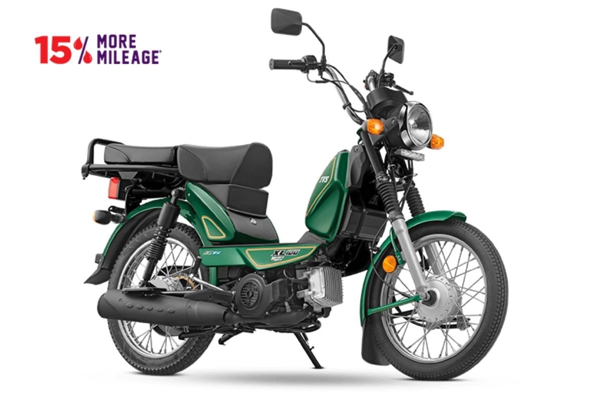 TVS XL100 শহুরে জীবনের আদর্শ মোপেড