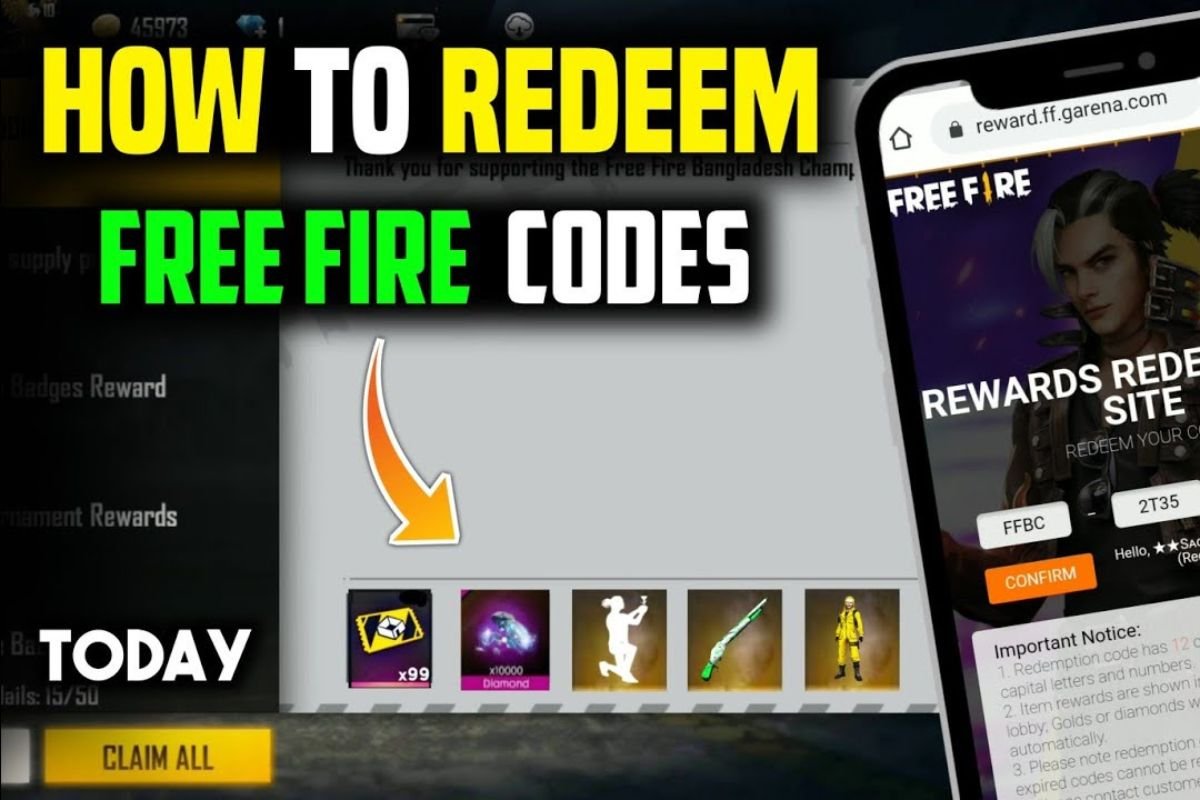 Garena Free Fire Max রিওয়ার্ডস জিতুন আজই