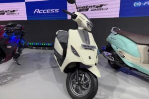 Suzuki e Access আধুনিক ডিজাইন 4 ঘন্টায় ফুল চার্জ নতুন যুগের ইলেকট্রিক স্কুটার
